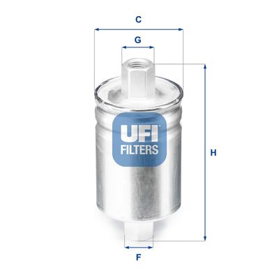 3175000 UFI Топливный фильтр