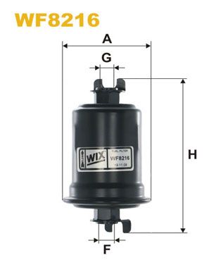 WF8216 WIX FILTERS Топливный фильтр