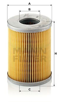 P824x MANN-FILTER Топливный фильтр
