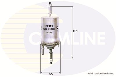 EFF129 COMLINE Топливный фильтр