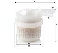 WK4210 MANN-FILTER Топливный фильтр