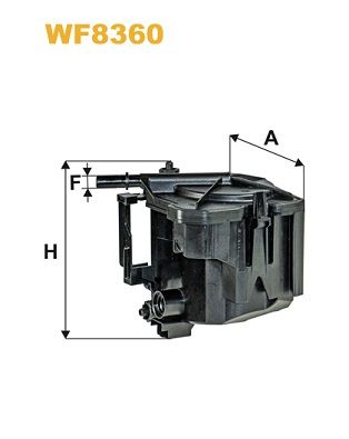 WF8360 WIX FILTERS Топливный фильтр