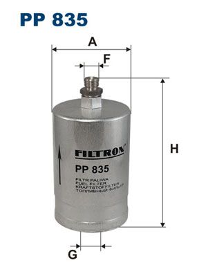 PP835 FILTRON Топливный фильтр