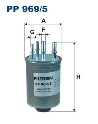 PP9695 FILTRON Топливный фильтр