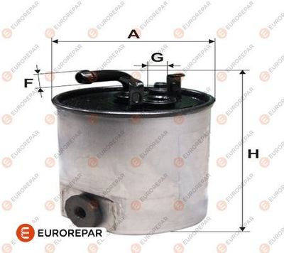 E148128 EUROREPAR Топливный фильтр