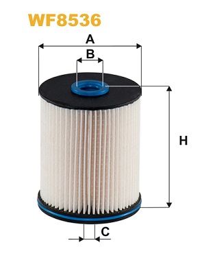 WF8536 WIX FILTERS Топливный фильтр