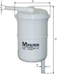 BF07 MFILTER Топливный фильтр
