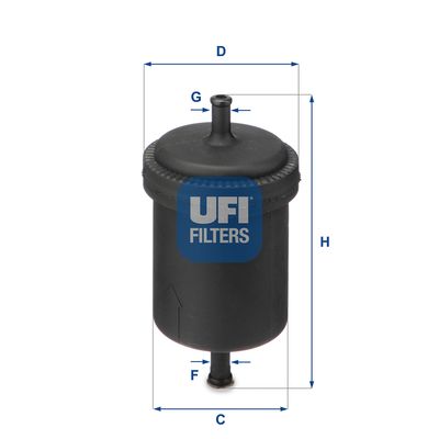 3151200 UFI Топливный фильтр