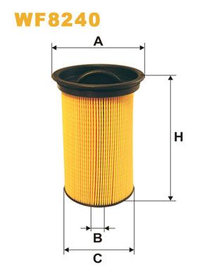 WF8240 WIX FILTERS Топливный фильтр