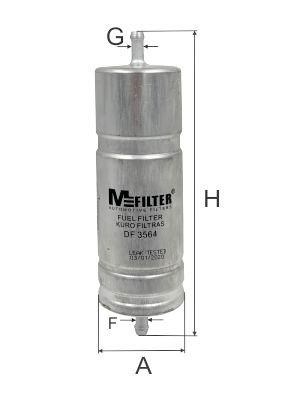 DF3564 MFILTER Топливный фильтр
