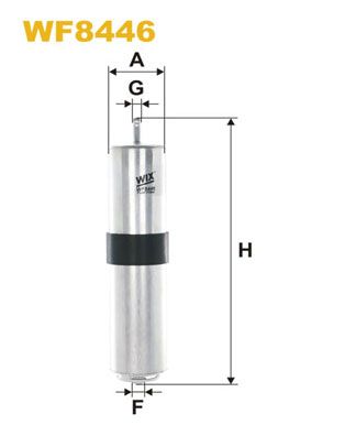 WF8446 WIX FILTERS Топливный фильтр