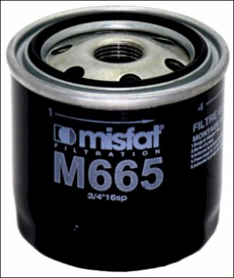 M665 MISFAT Топливный фильтр