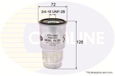 CTY13021 COMLINE Топливный фильтр