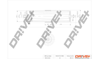 DP1110130115 Dr!ve+ Топливный фильтр