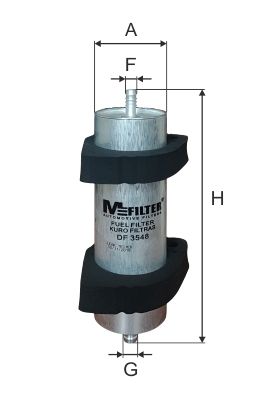 DF3548 MFILTER Топливный фильтр