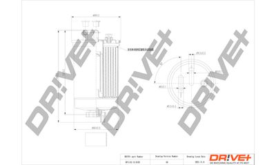 DP1110130103 Dr!ve+ Топливный фильтр