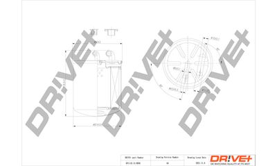 DP1110130056 Dr!ve+ Топливный фильтр