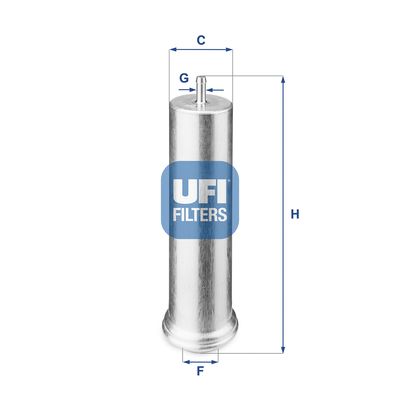 3185100 UFI Топливный фильтр