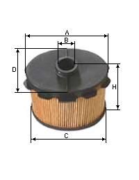 CE1306M SAMPIYON FILTER Топливный фильтр