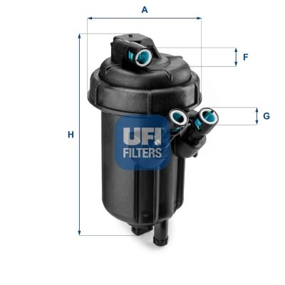 5511601 UFI Топливный фильтр