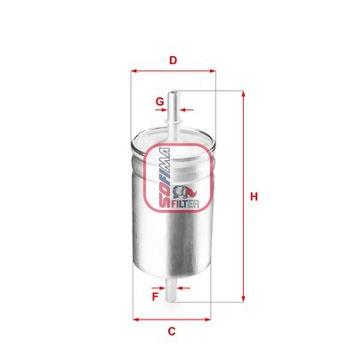 S1722B SOFIMA Топливный фильтр