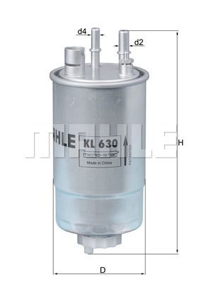 KL630 KNECHT Топливный фильтр