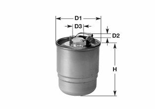 DN1925 CLEAN FILTERS Топливный фильтр