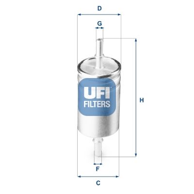 3194100 UFI Топливный фильтр