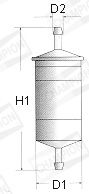 L230606 CHAMPION Топливный фильтр