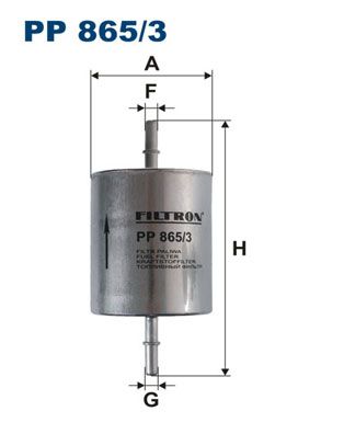 PP8653 FILTRON Топливный фильтр