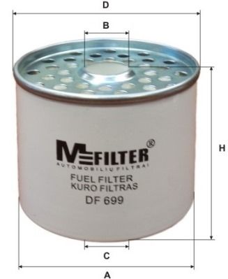 DF699 MFILTER Топливный фильтр
