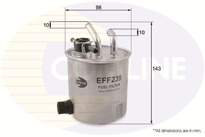 EFF239 COMLINE Топливный фильтр
