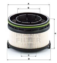 PU11002zKIT MANN-FILTER Топливный фильтр