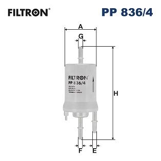 PP8364 FILTRON Топливный фильтр