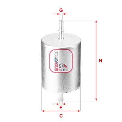 S1817B SOFIMA Топливный фильтр