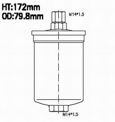 FSP33016 Azumi Топливный фильтр