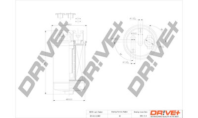 DP1110130067 Dr!ve+ Топливный фильтр