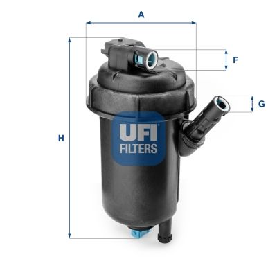 5513900 UFI Топливный фильтр