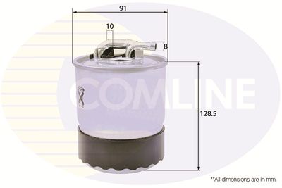 EFF178 COMLINE Топливный фильтр