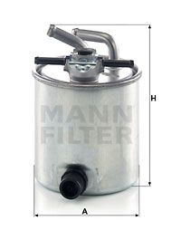 WK9206 MANN-FILTER Топливный фильтр
