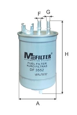 DF3552 MFILTER Топливный фильтр