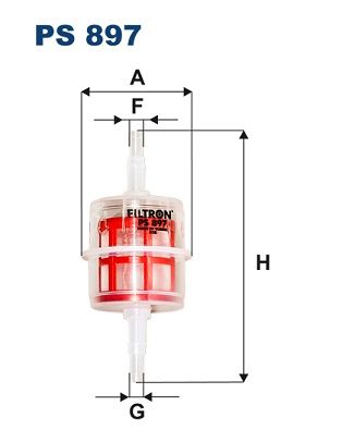 PS897 FILTRON Топливный фильтр