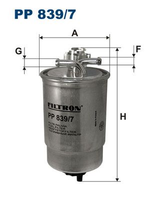 PP8397 FILTRON Топливный фильтр