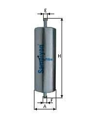 CS3006M SAMPIYON FILTER Топливный фильтр