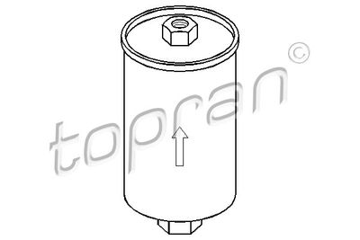 300531 TOPRAN Топливный фильтр