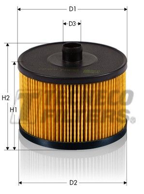 GS0304E TECNECO FILTERS Топливный фильтр