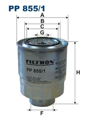 PP8551 FILTRON Топливный фильтр