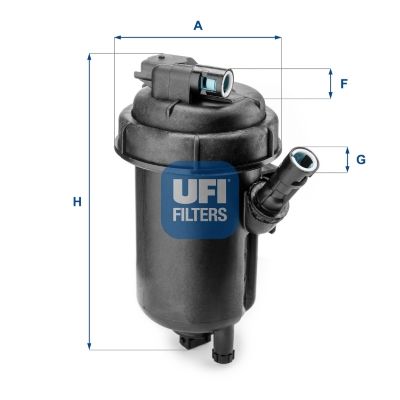 5515200 UFI Топливный фильтр