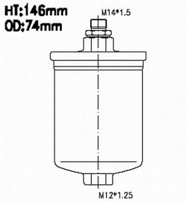 FSP42015 Azumi Топливный фильтр