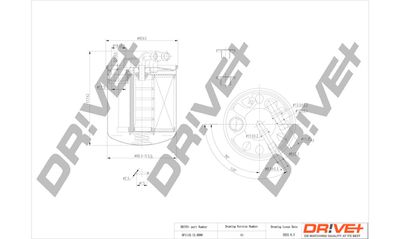 DP1110130088 Dr!ve+ Топливный фильтр